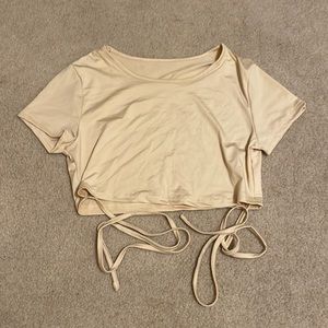 crop top wrap around